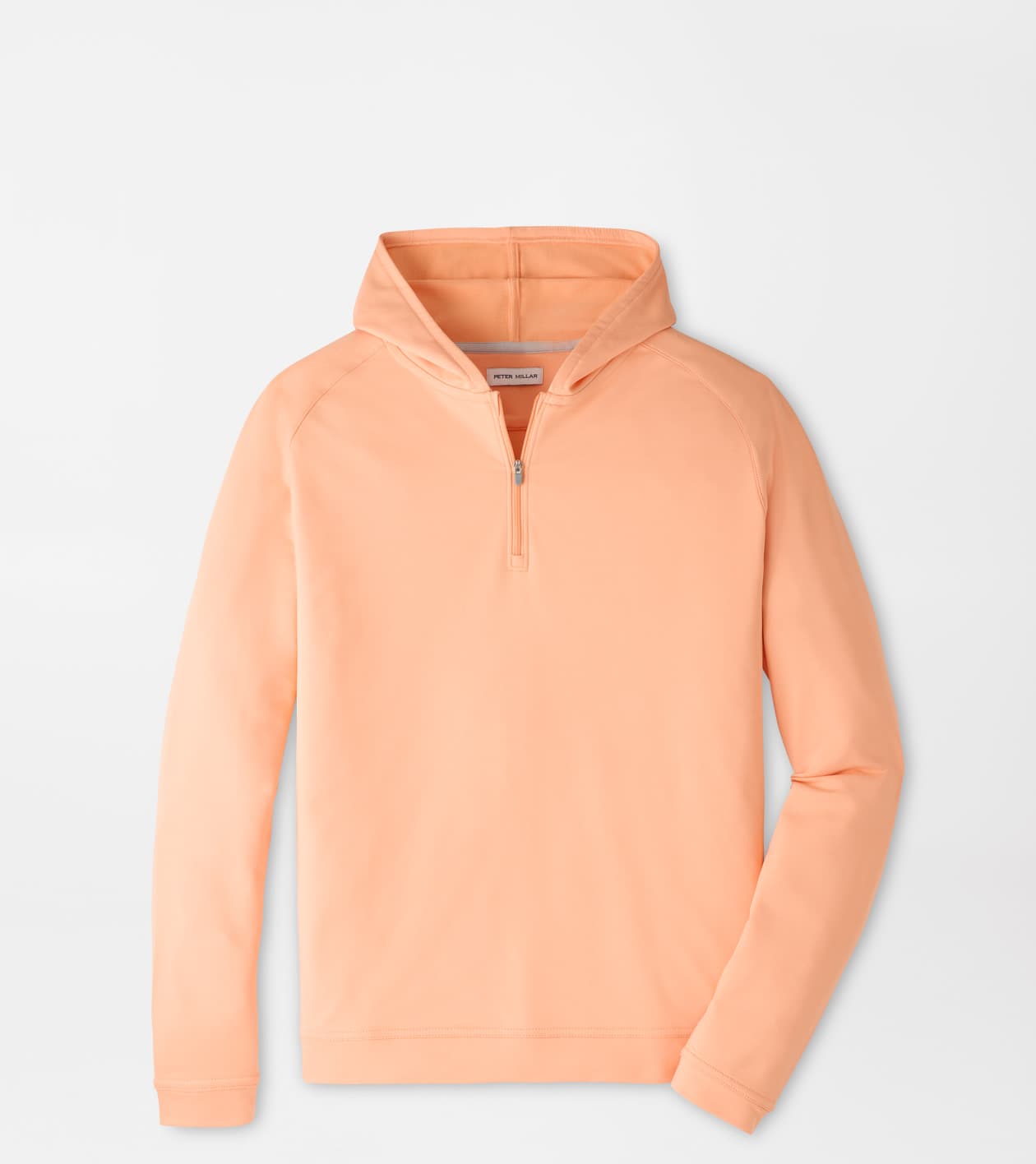 Peter Millar Pine Quarter-Zip Performance Hoodie